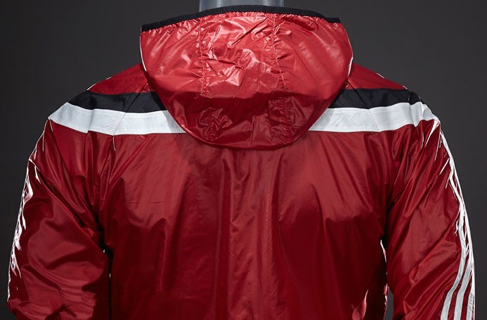 AC Milan 2014/15 Home Anthem Track Top Jacket Windbreaker Red - Click Image to Close